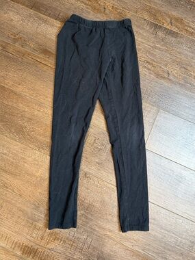 Jumping Beans Girls Black Leggings Size 8 Soft Touch Cotton Stretch Pants